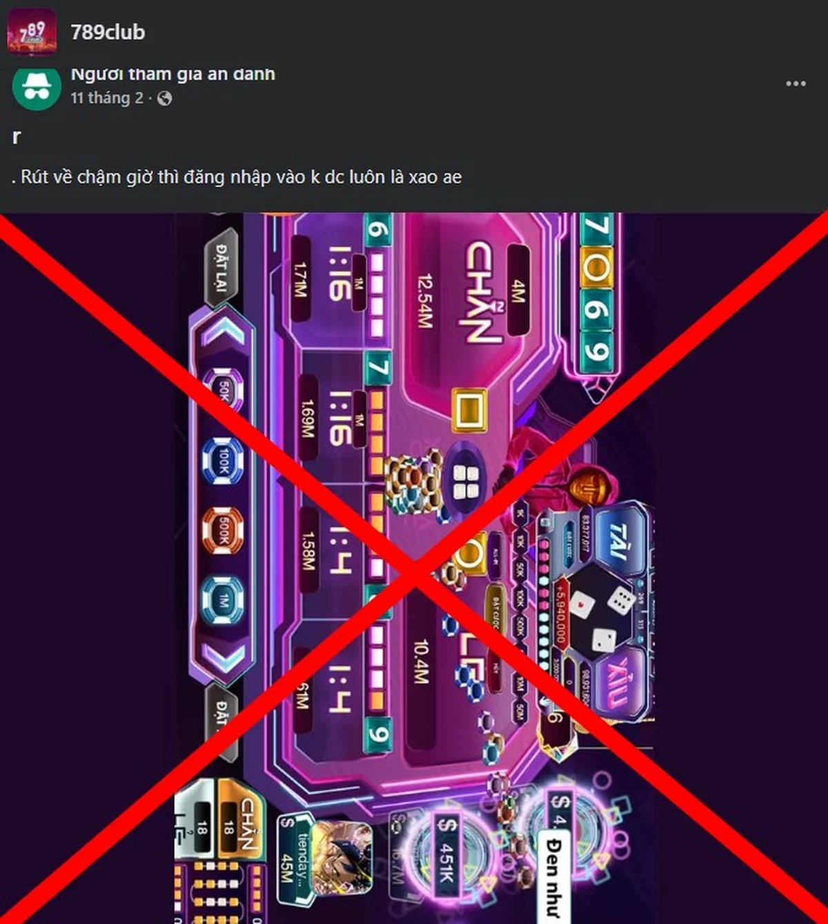 Phân tích các trò chơi xấu từ đối thủ